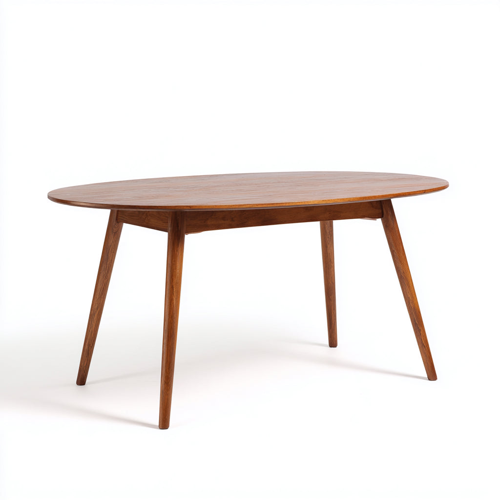 Tavolo da giardino - Legno massello - 180x95x74 cm - Marrone - Retrò